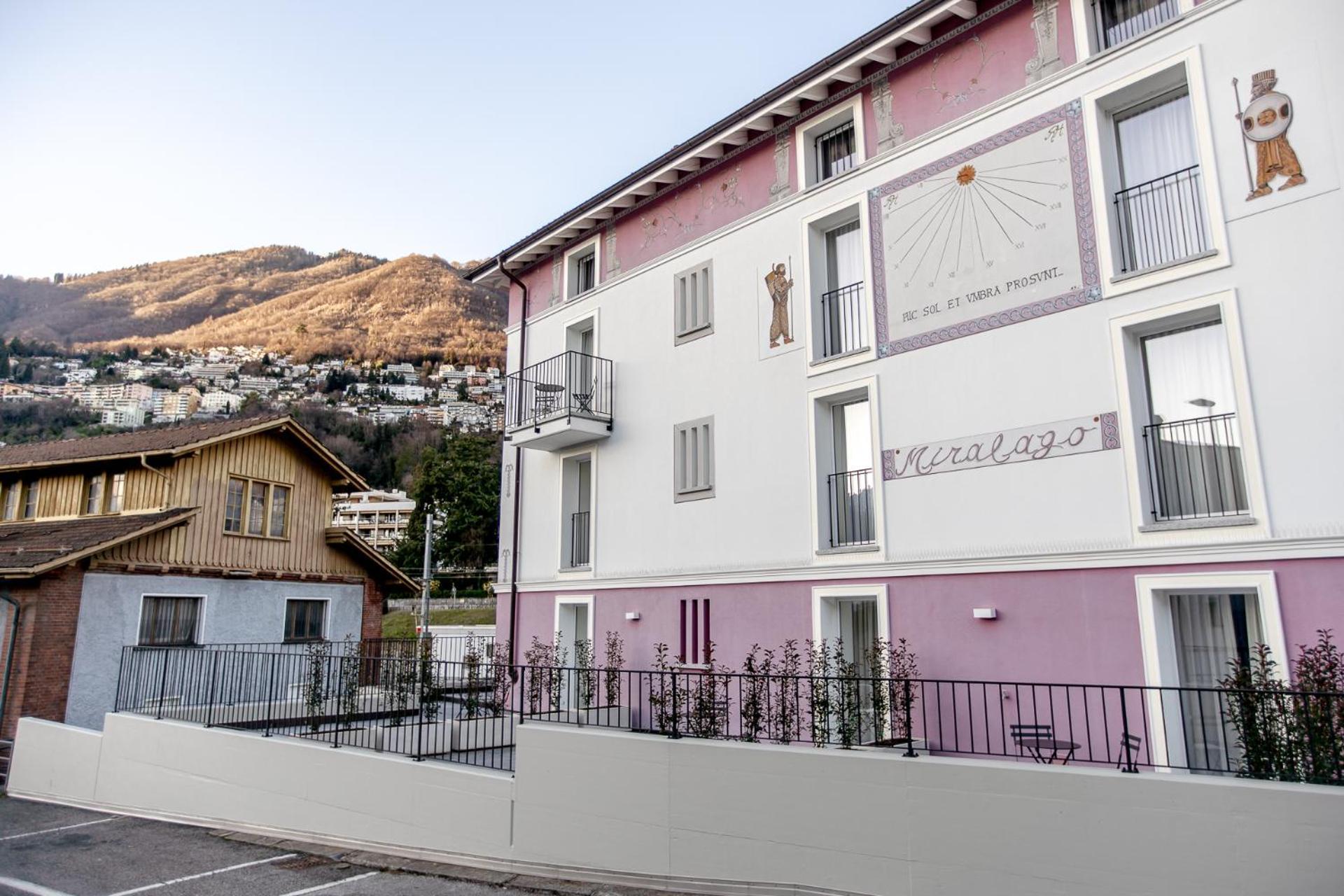 Miralago Locarno Easy Rooms Muralto Exteriör bild