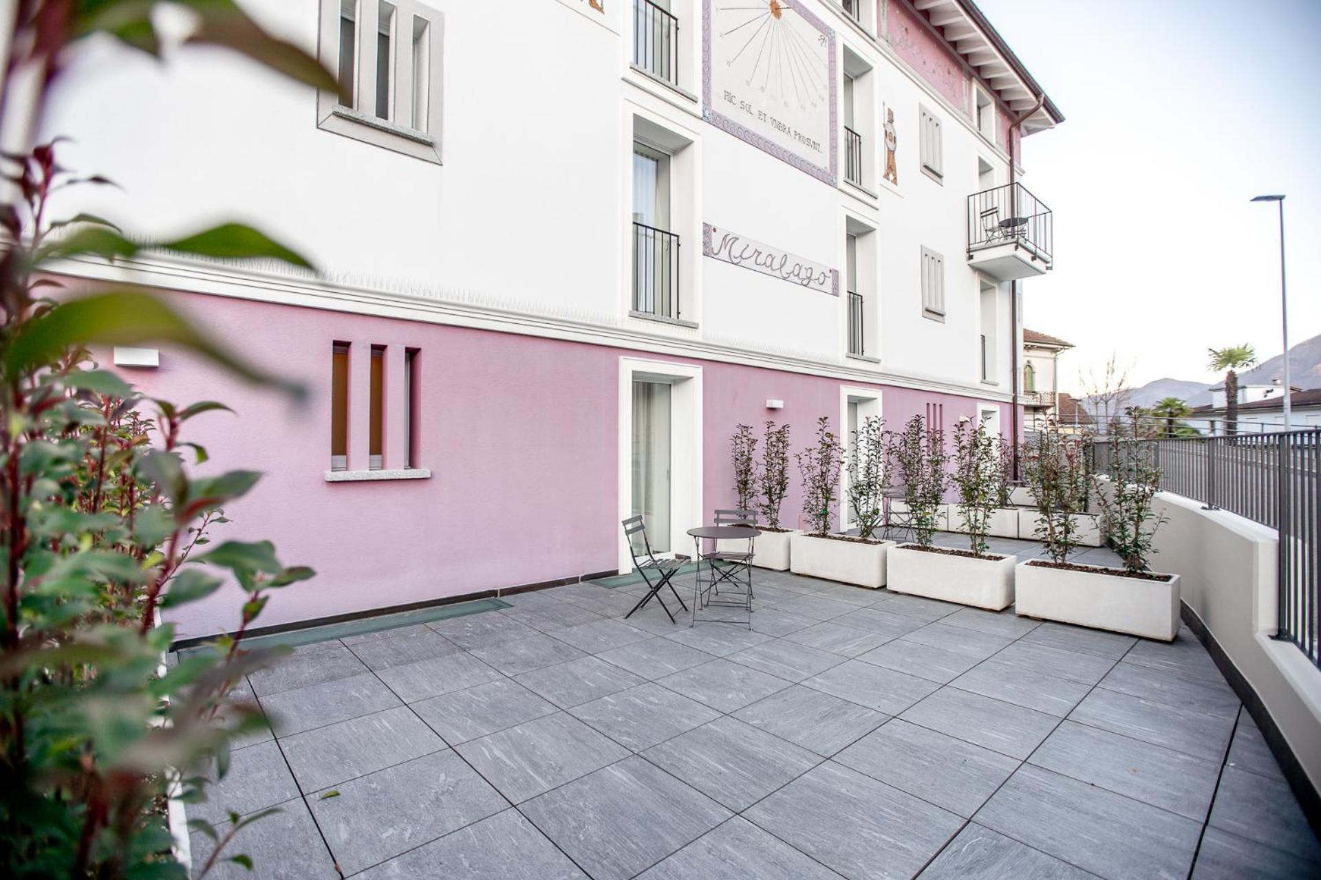 Miralago Locarno Easy Rooms Muralto Exteriör bild